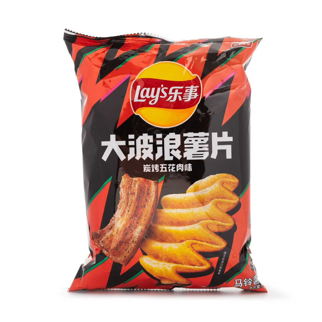 樂事大波浪薯片（炭烤五花肉味）