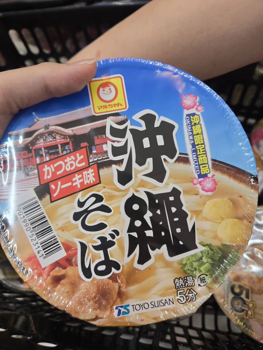 東洋水產 マルちゃん 沖繩限定排骨風味蕎麥麵