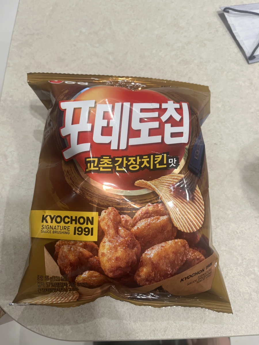 農心橋村醬油炸雞味洋芋片