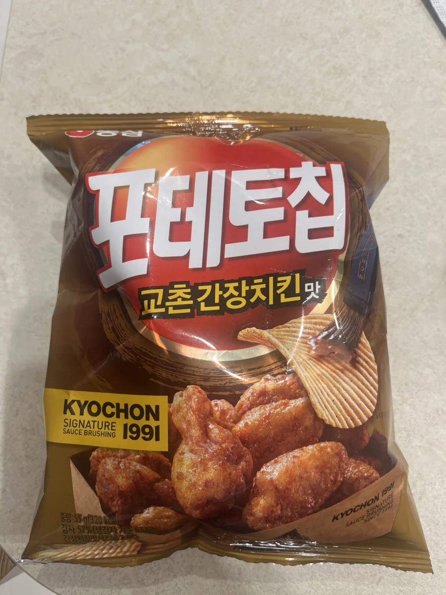 農心 x 橋村炸雞醬油炸雞味洋芋片