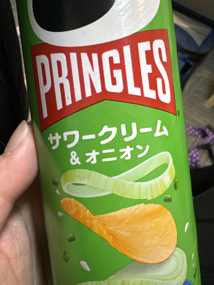 品客洋芋片（洋蔥酸奶口味）