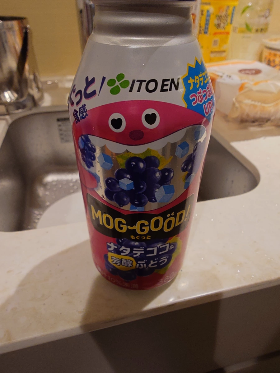伊藤園 MOG-GOOD! 葡萄椰果飲料