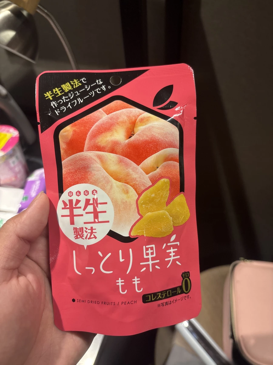 First Japan 半生製法水蜜桃果乾
