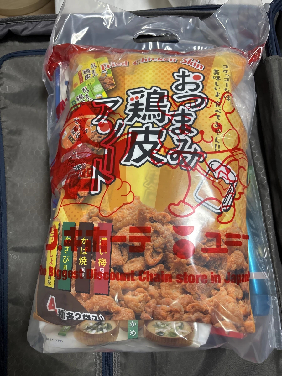 日本唐吉訶德炸雞皮綜合包