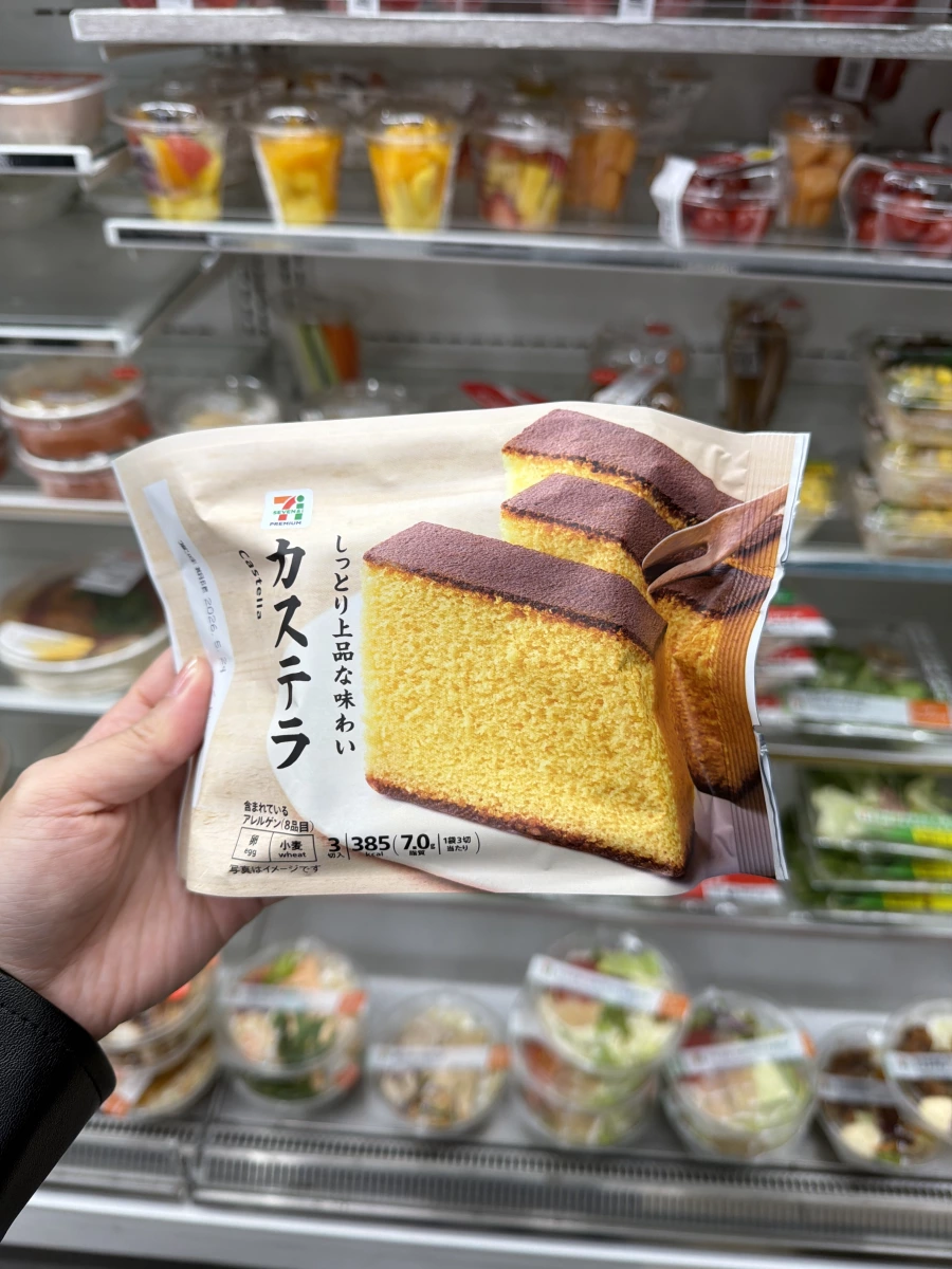 日本 7-Eleven 長崎蛋糕 (Castella)