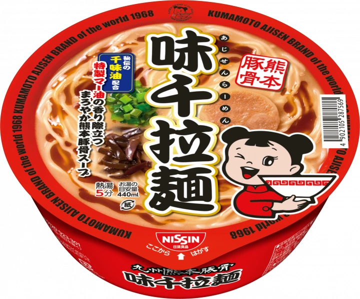 日清味千拉麵熊本豚骨杯麵