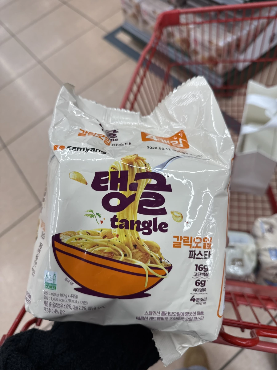 Samyang Tangle 蒜油義大利麵