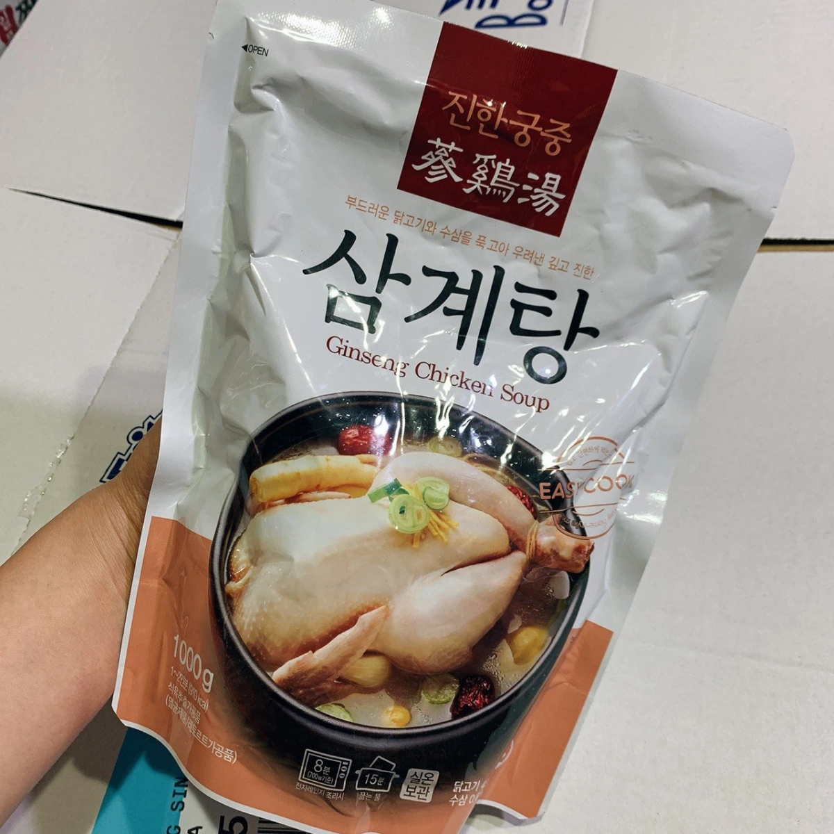 韓國 Jinhan 蔘雞湯調理包