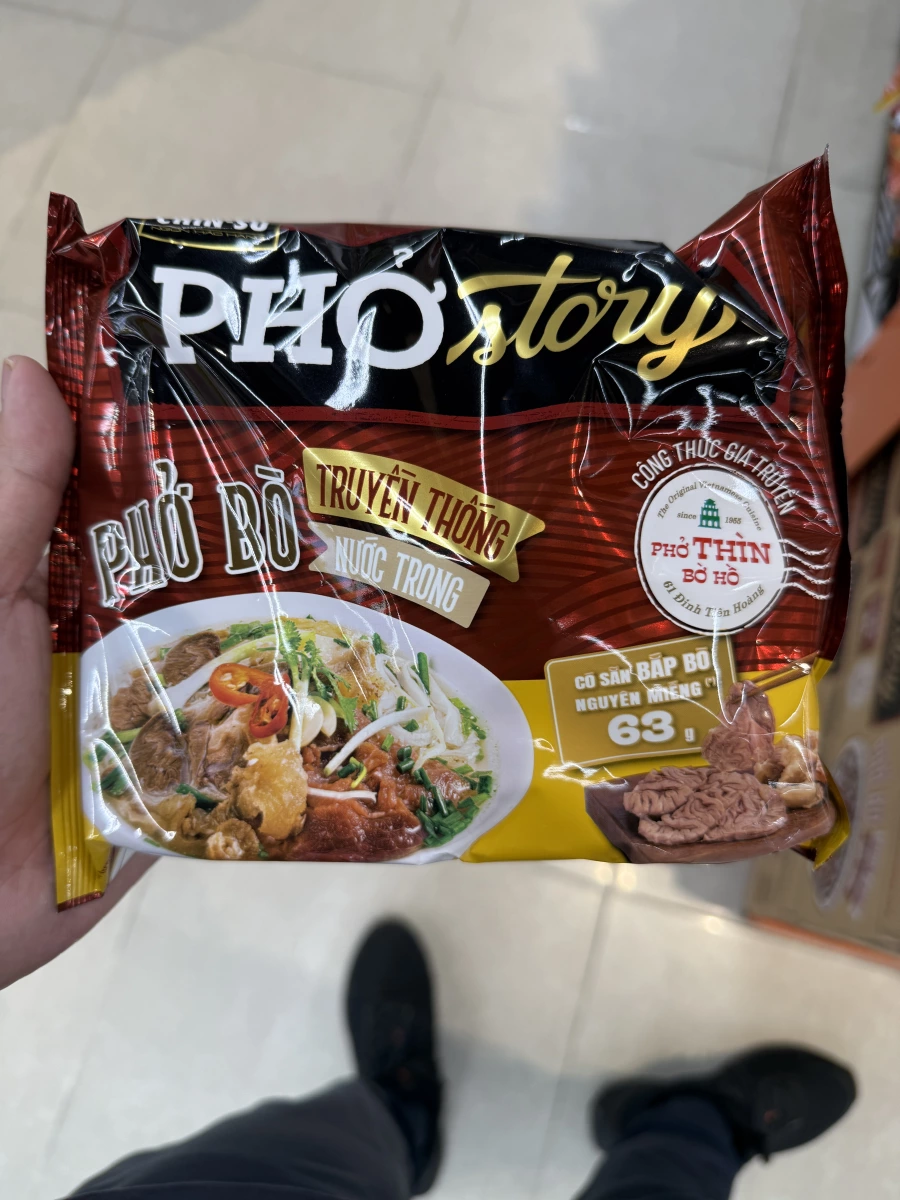 CHIN-SU PHO Story 越南牛肉河粉 (含實體肉塊)
