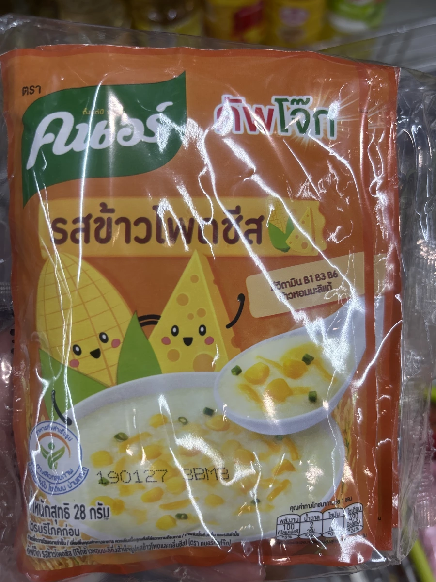 泰國康寶 (Knorr) 玉米起司即食粥