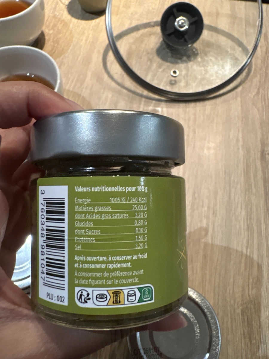 Autrefois 綠橄欖抹醬 (Tapenade Olives Vertes)