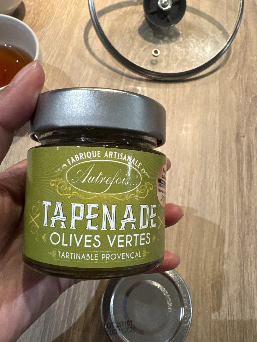 Autrefois 綠橄欖抹醬 (Tapenade Olives Vertes)