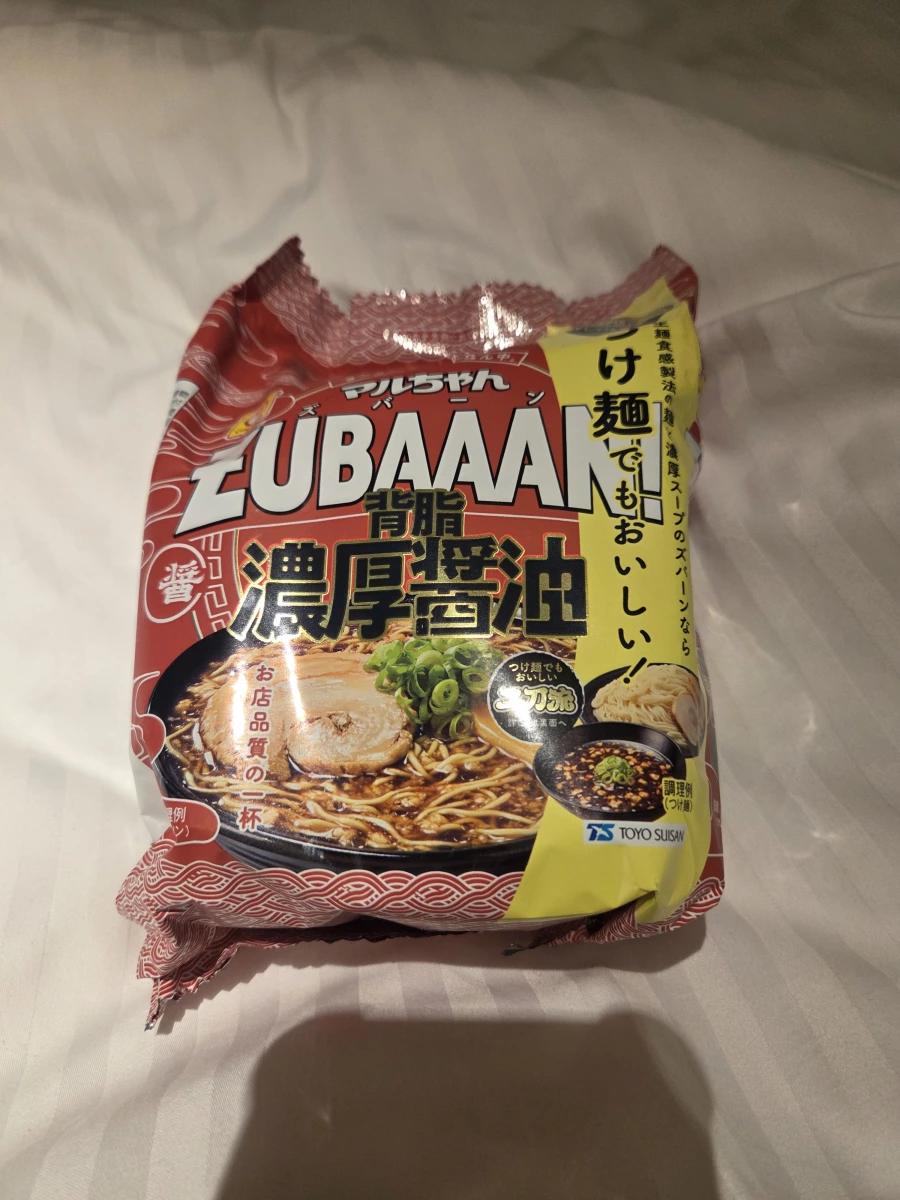 東洋水產 ZUBAAAN! 背脂濃厚醬油拉麵