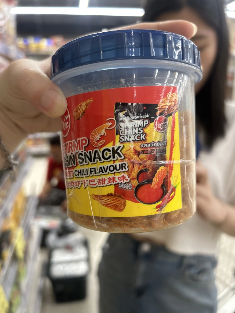 秘製炸蝦下巴甜辣味 (Shrimp Chin Snack)