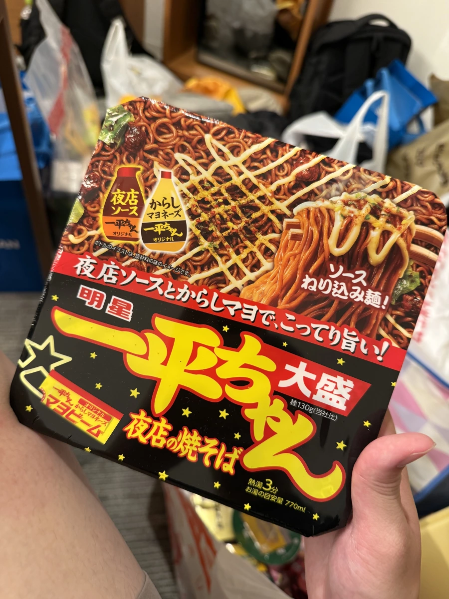 明星一平ちゃん夜店燒炒麵（大盛）