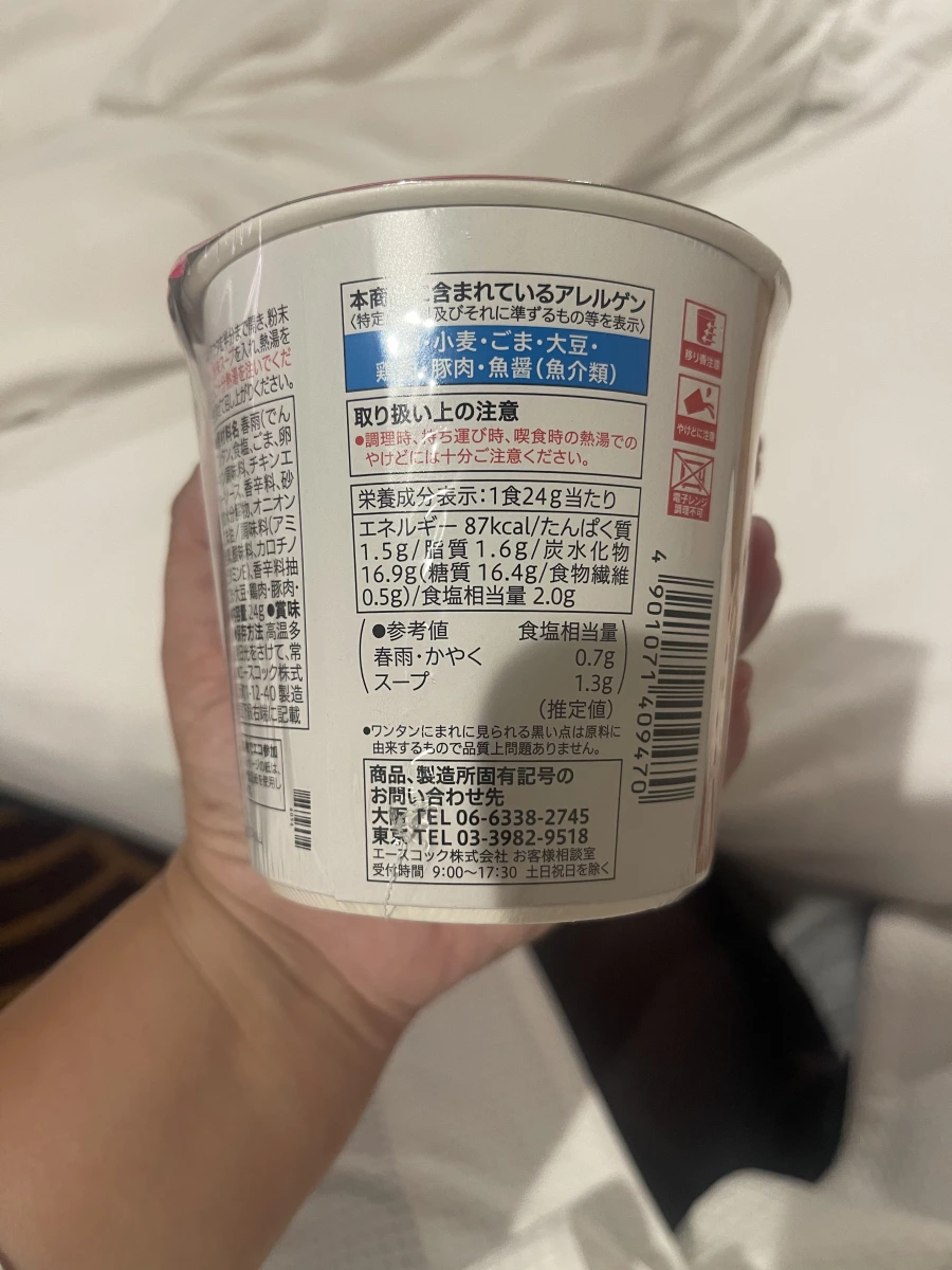 Acecook 雲吞粉絲湯