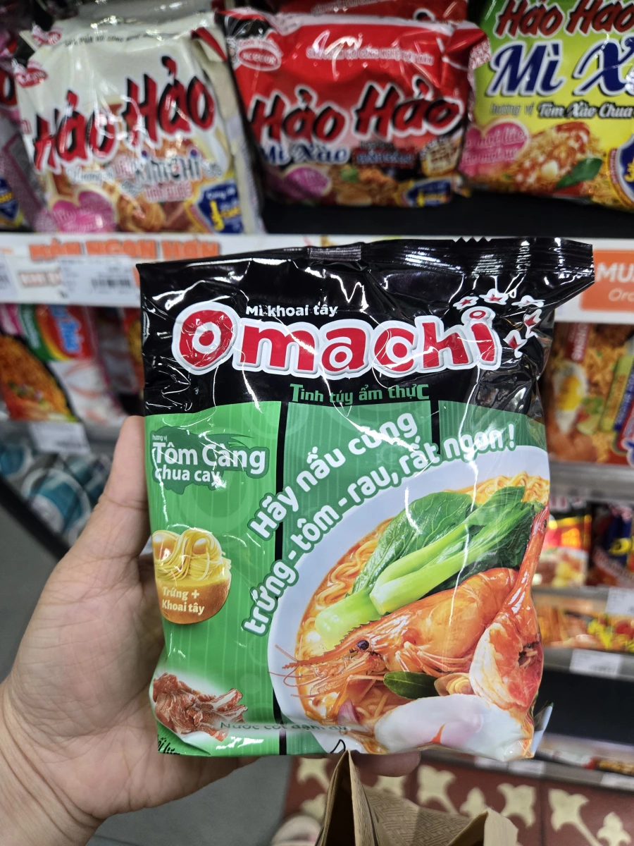 Omachi 酸辣大蝦風味泡麵