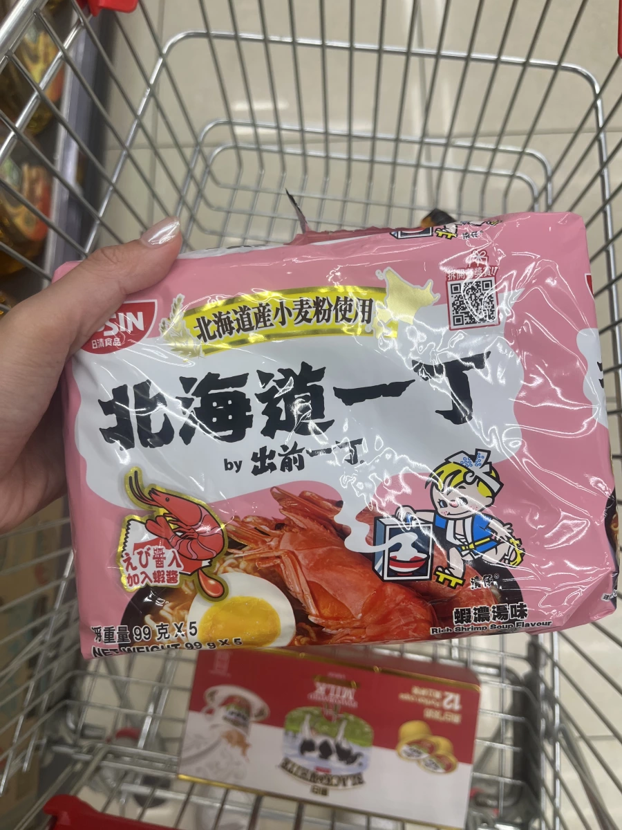 日清北海道一丁蝦濃湯味泡麵