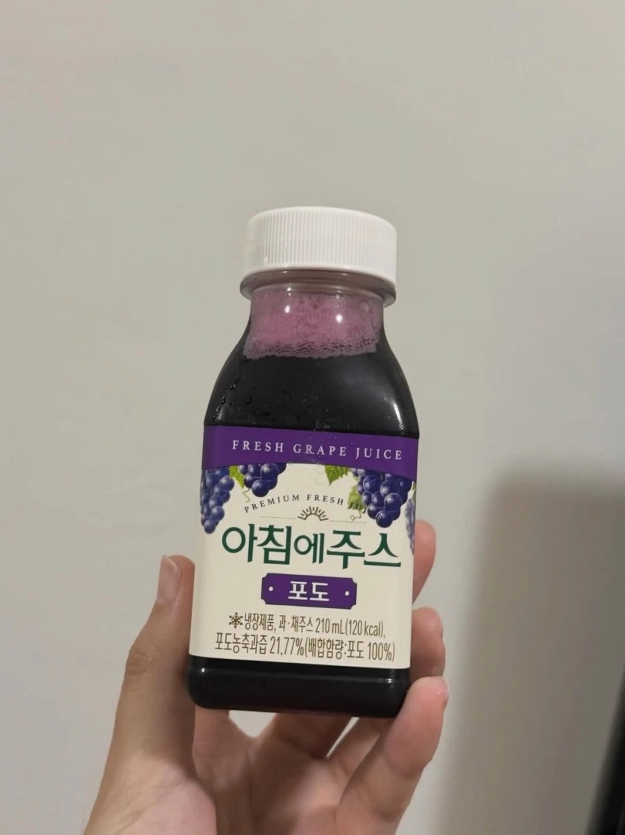 首爾乳業 Morning Juice 葡萄汁 (아침에주스 포도)