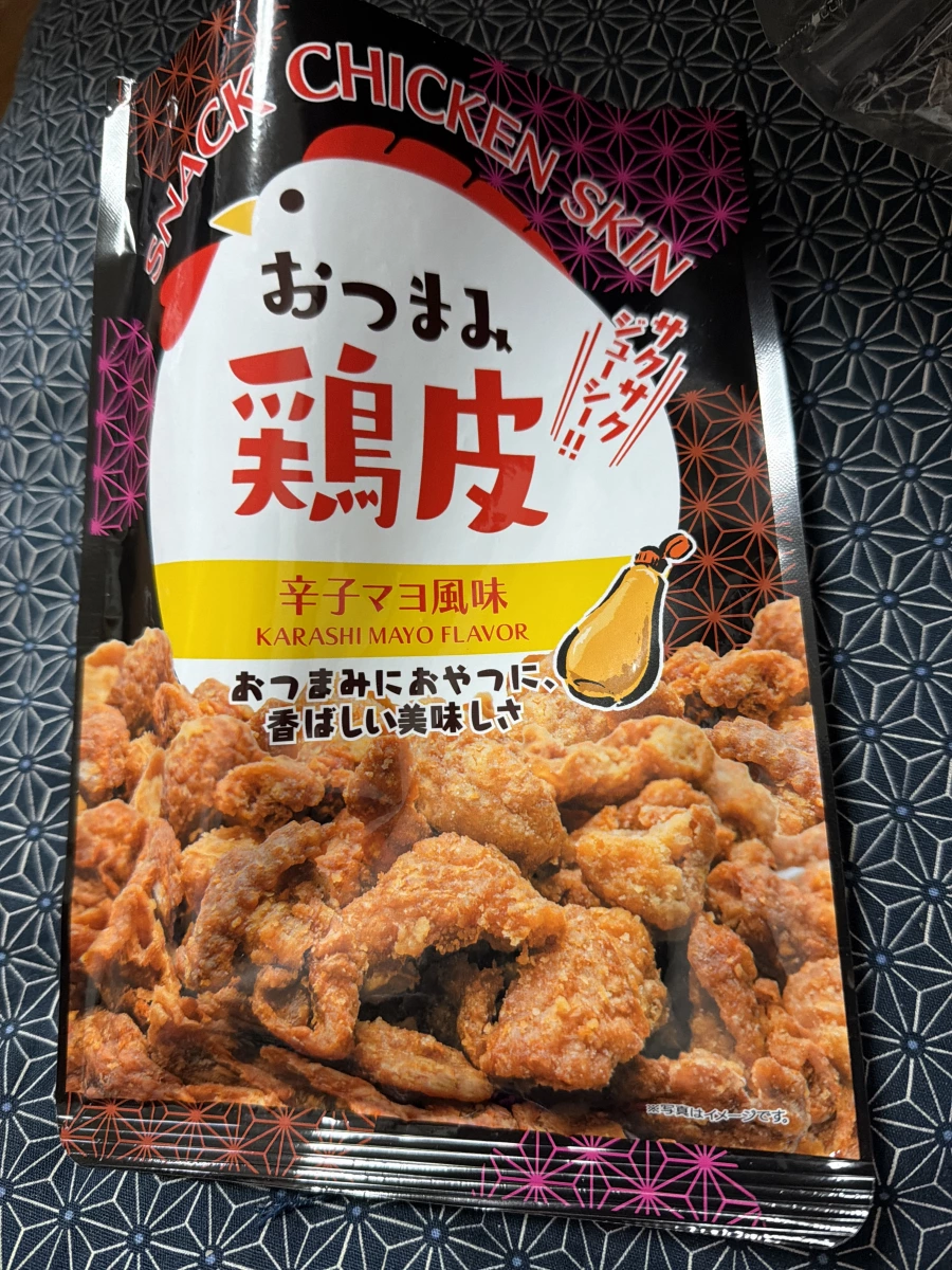 日本炸雞皮零食（芥末美乃滋風味）