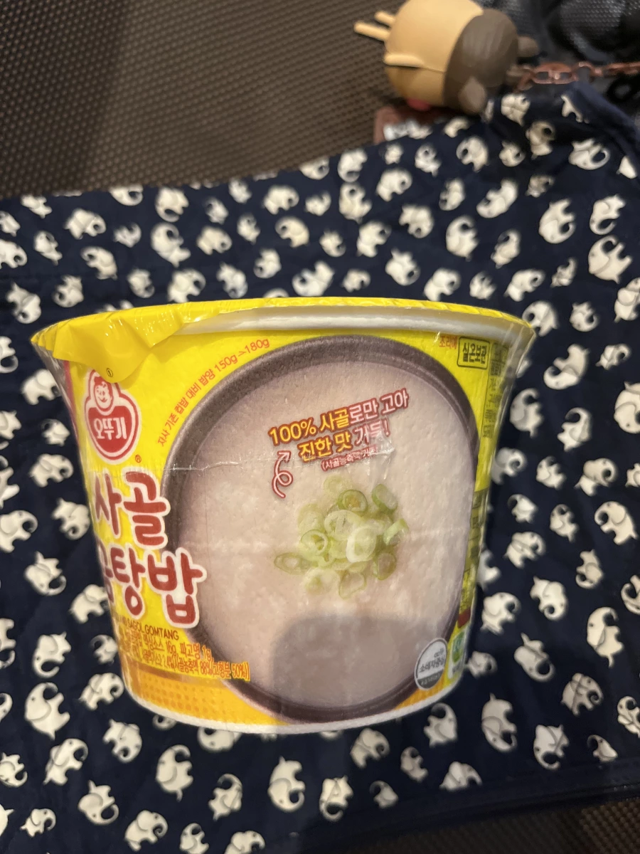 Ottogi 不倒翁牛骨湯飯