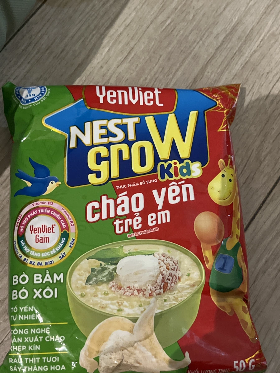 YenViet 燕窩碎牛肉菠菜粥