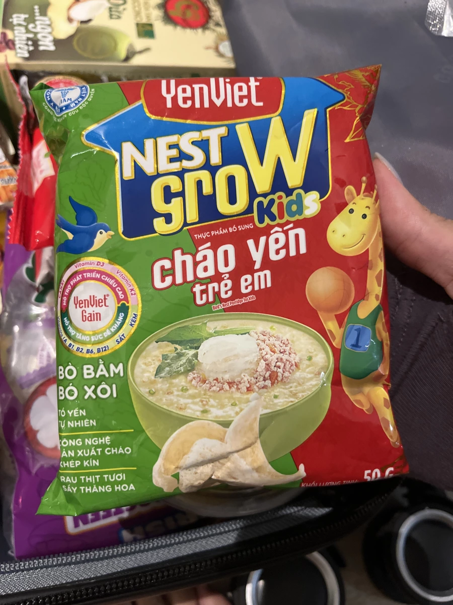 YenViet Nest Grow Kids 燕窩粥 (碎牛肉菠菜口味)