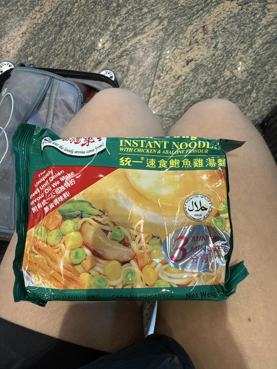 統一速食鮑魚雞湯麵