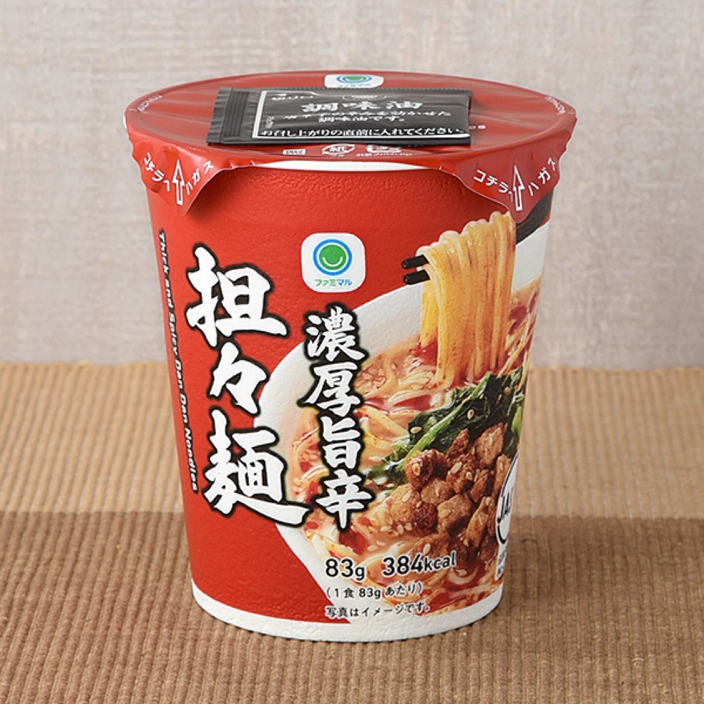 日本全家 Famimaru 濃厚旨辛擔擔麵