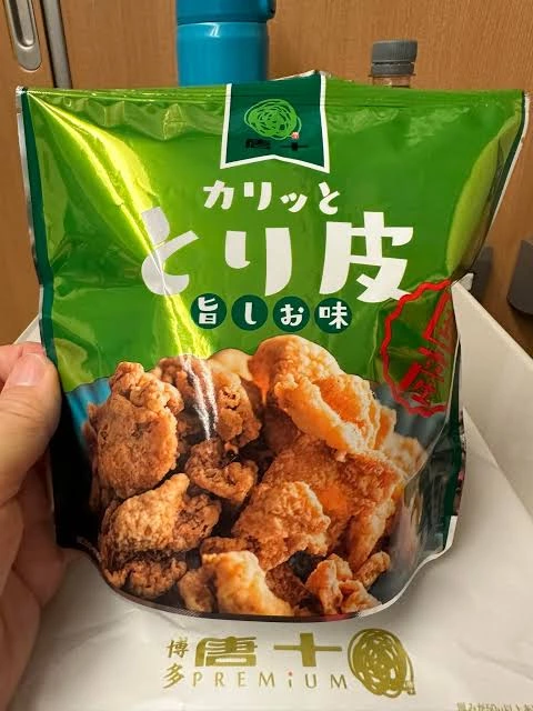 日本博多炸雞皮 (カリッと とり皮)