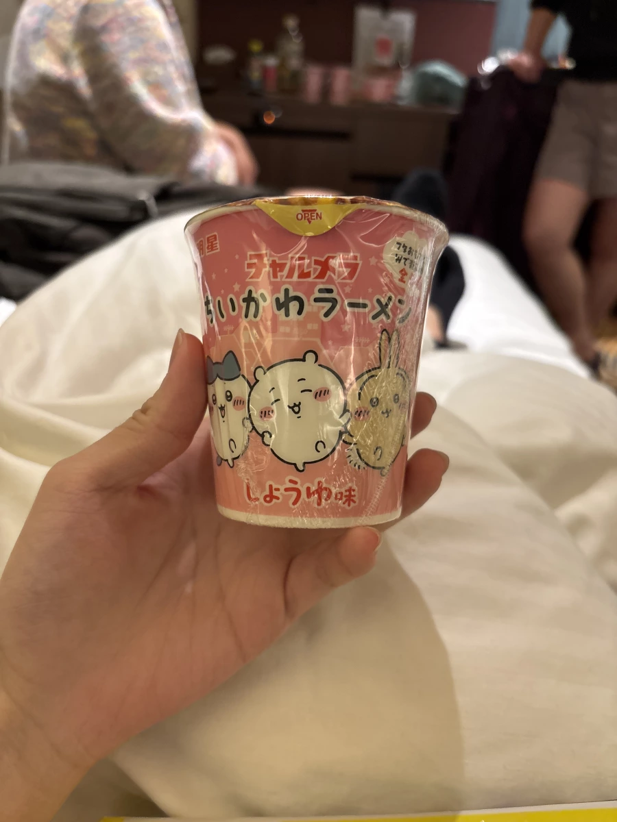 明星食品 Charumera 吉伊卡哇迷你杯麵（醬油味）
