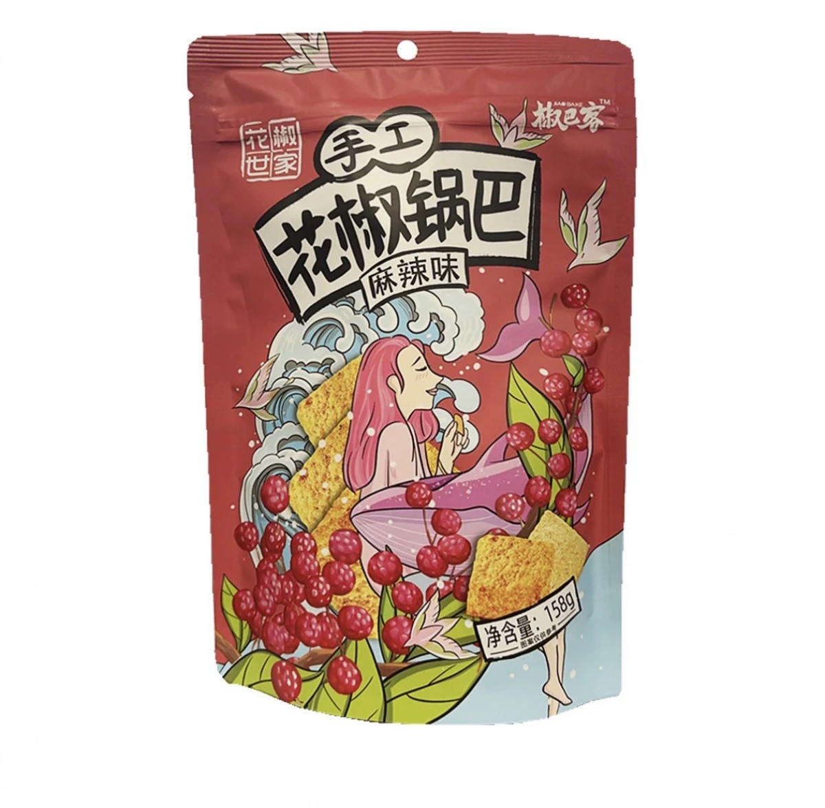 椒巴客手工花椒鍋巴（麻辣味）