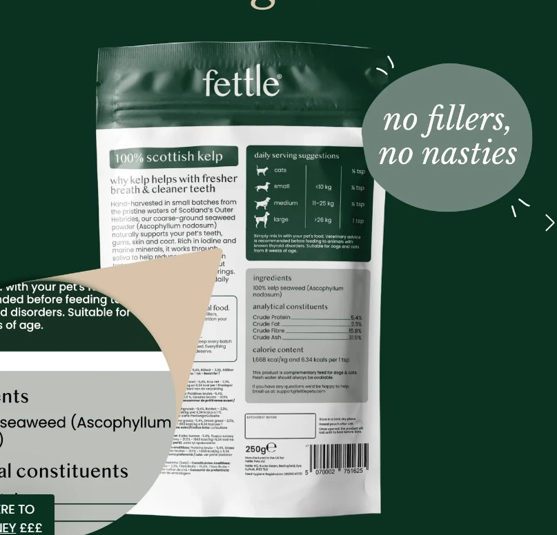 fettle 蘇格蘭海帶粉 (犬貓專用)