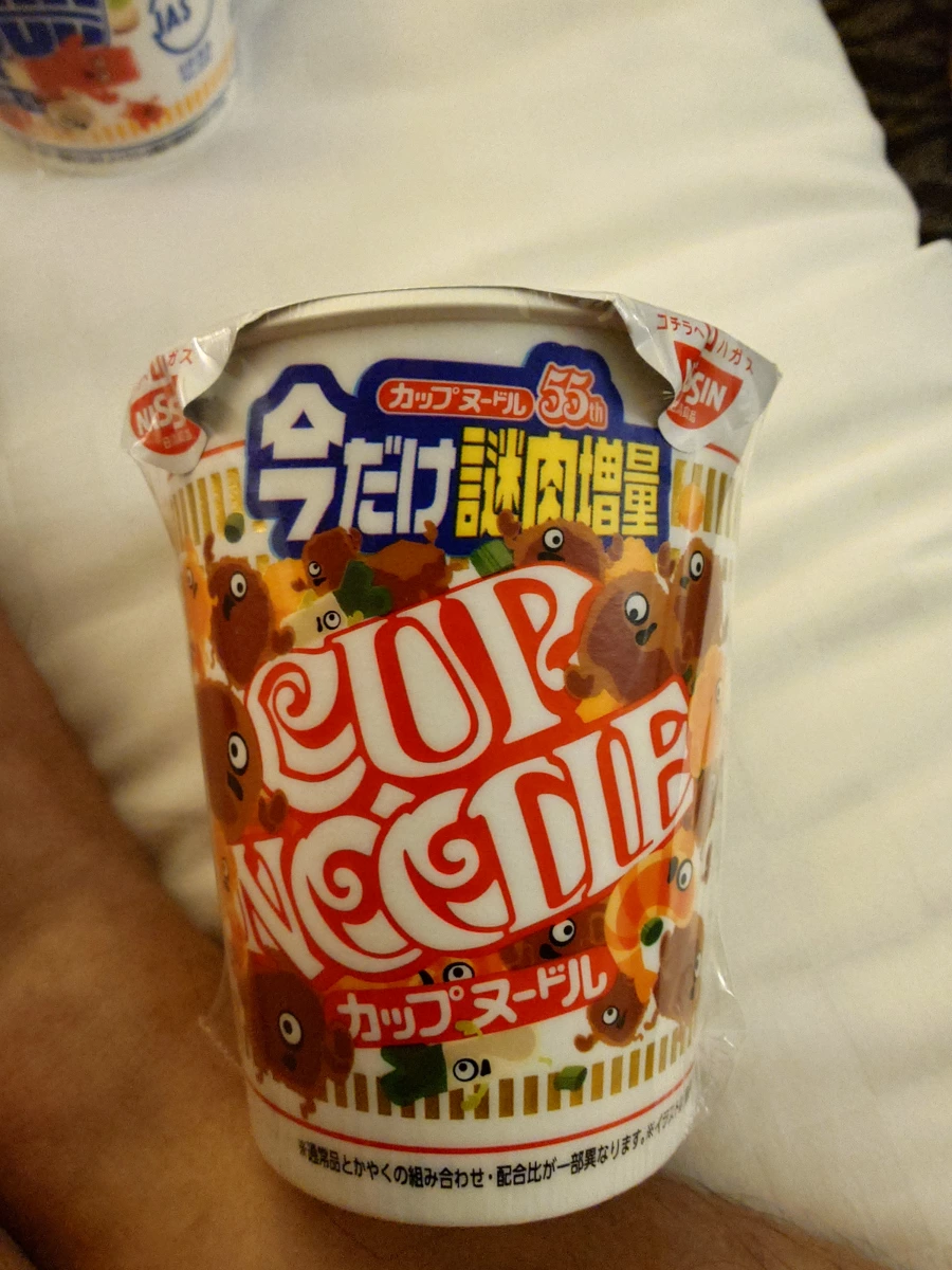 日清杯麵（原味謎肉增量版）