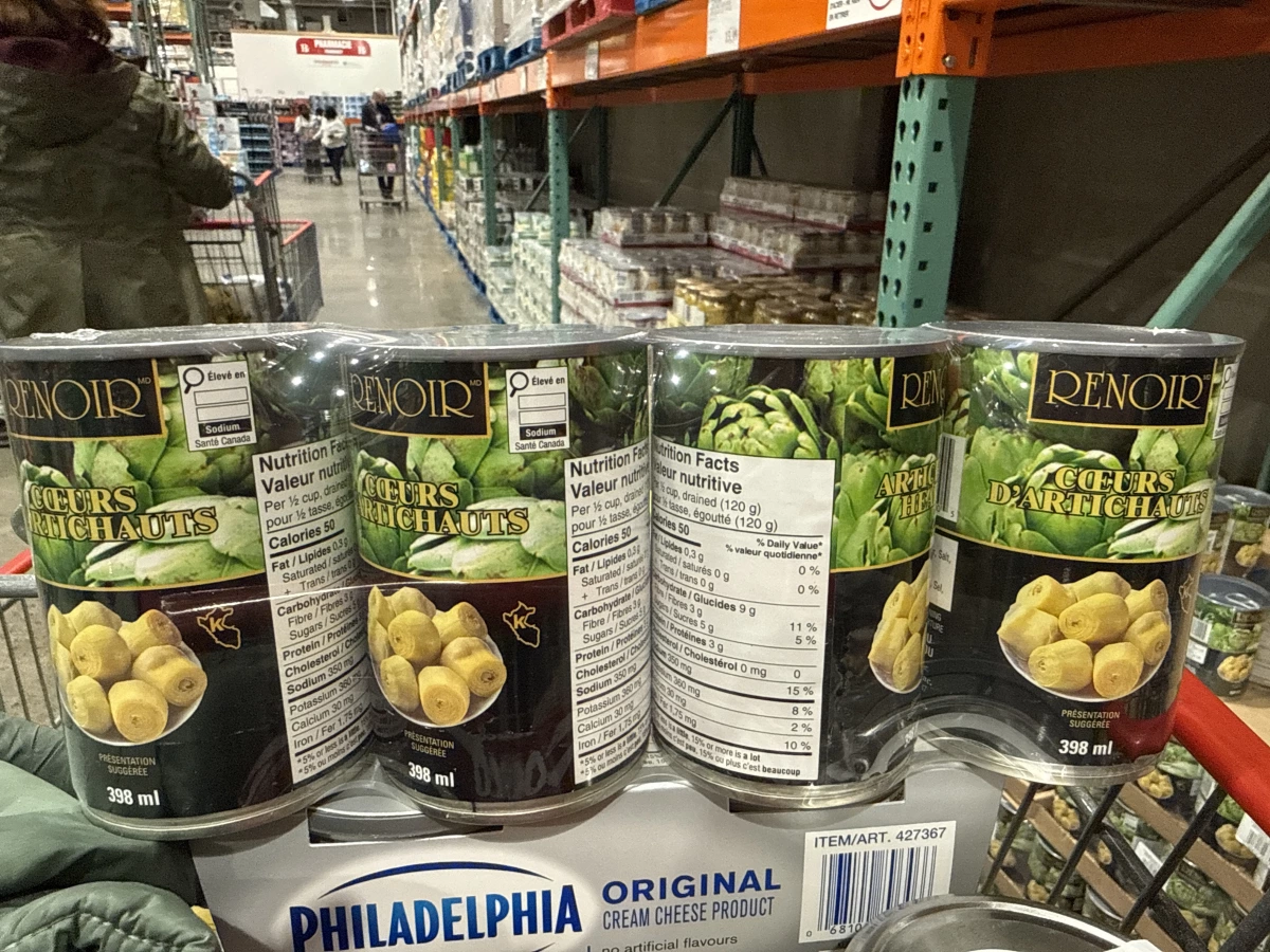 RENOIR 朝鮮薊心罐頭、Philadelphia 奶油乳酪