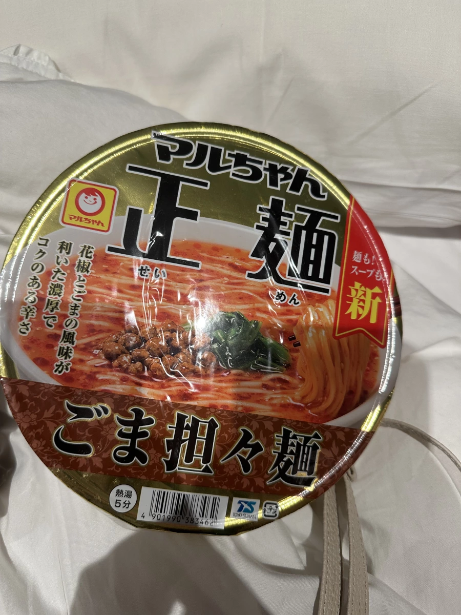 東洋水產 Maruchan 正麵 芝麻擔擔麵