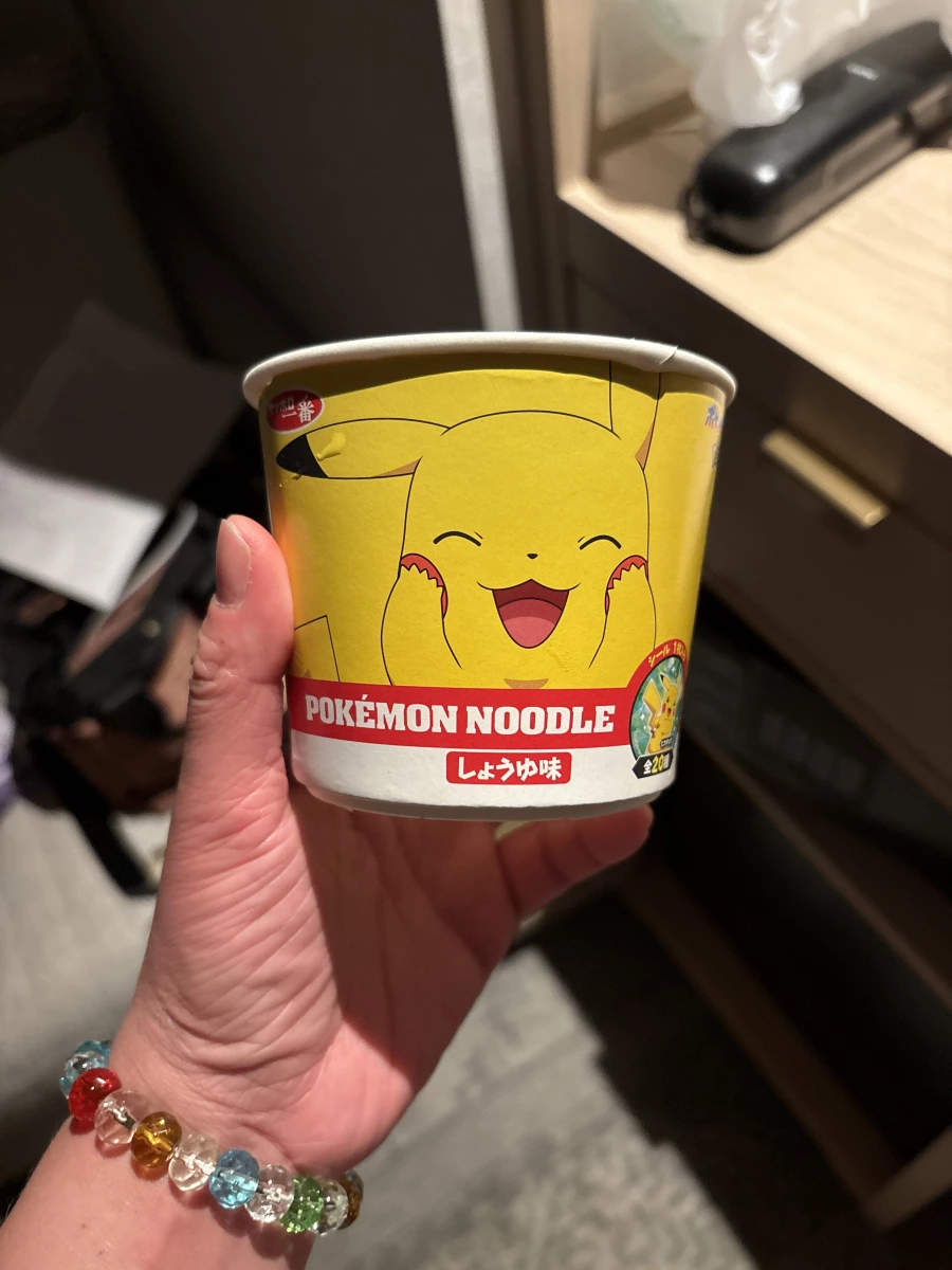 皮卡丘醬油風味杯麵 (Sanyo Foods Pokémon Noodle)