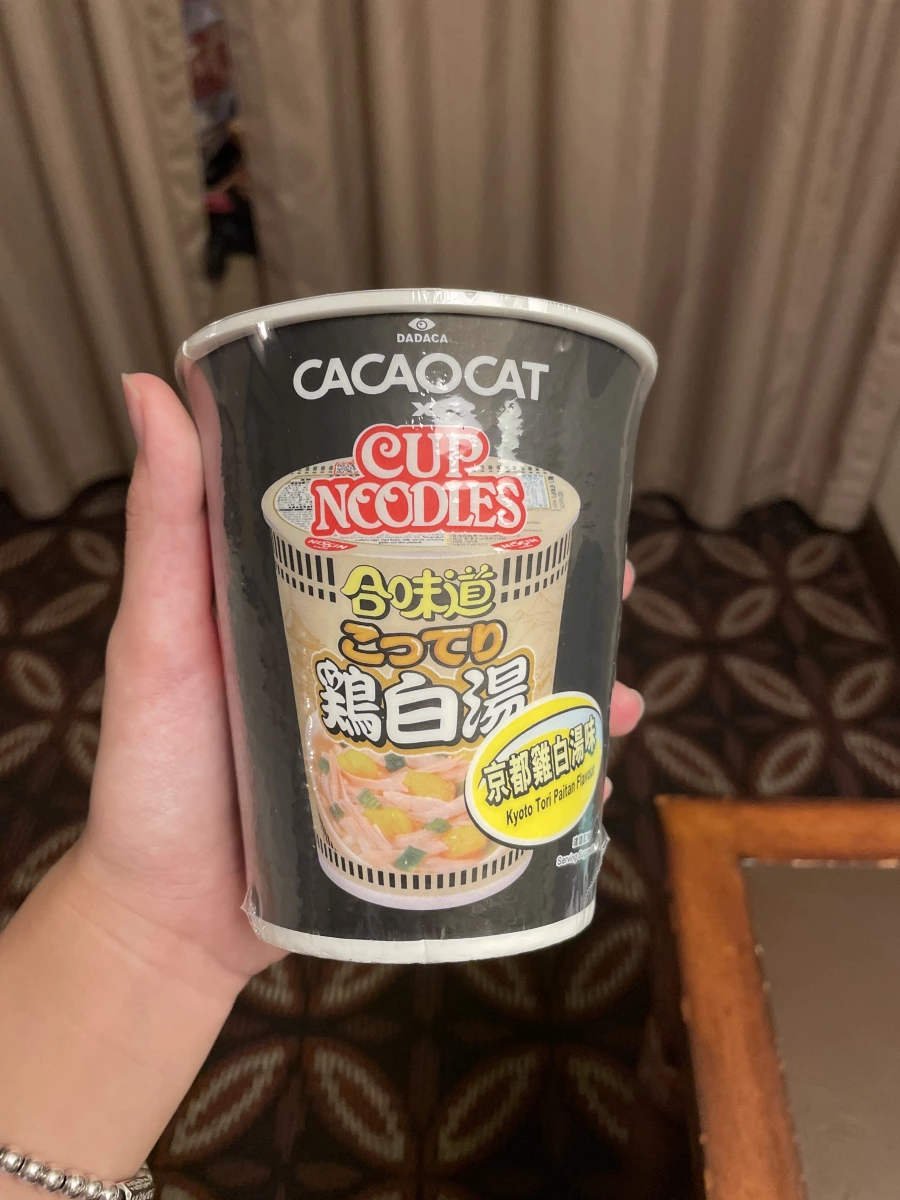 日清合味道京都雞白湯味杯麵 (CACAOCAT 聯名款)