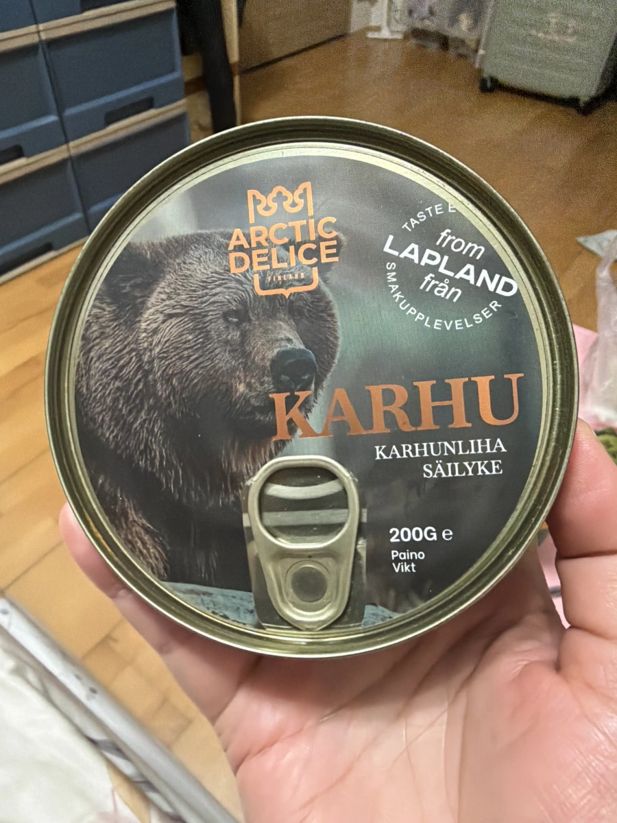ARCTIC DELICE 熊肉罐頭