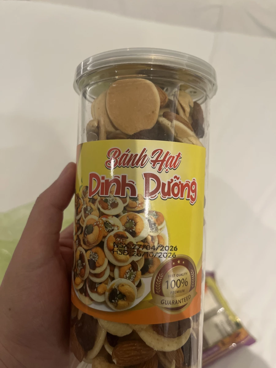 越南營養堅果餅乾 (Bánh Hạt Dinh Dưỡng)