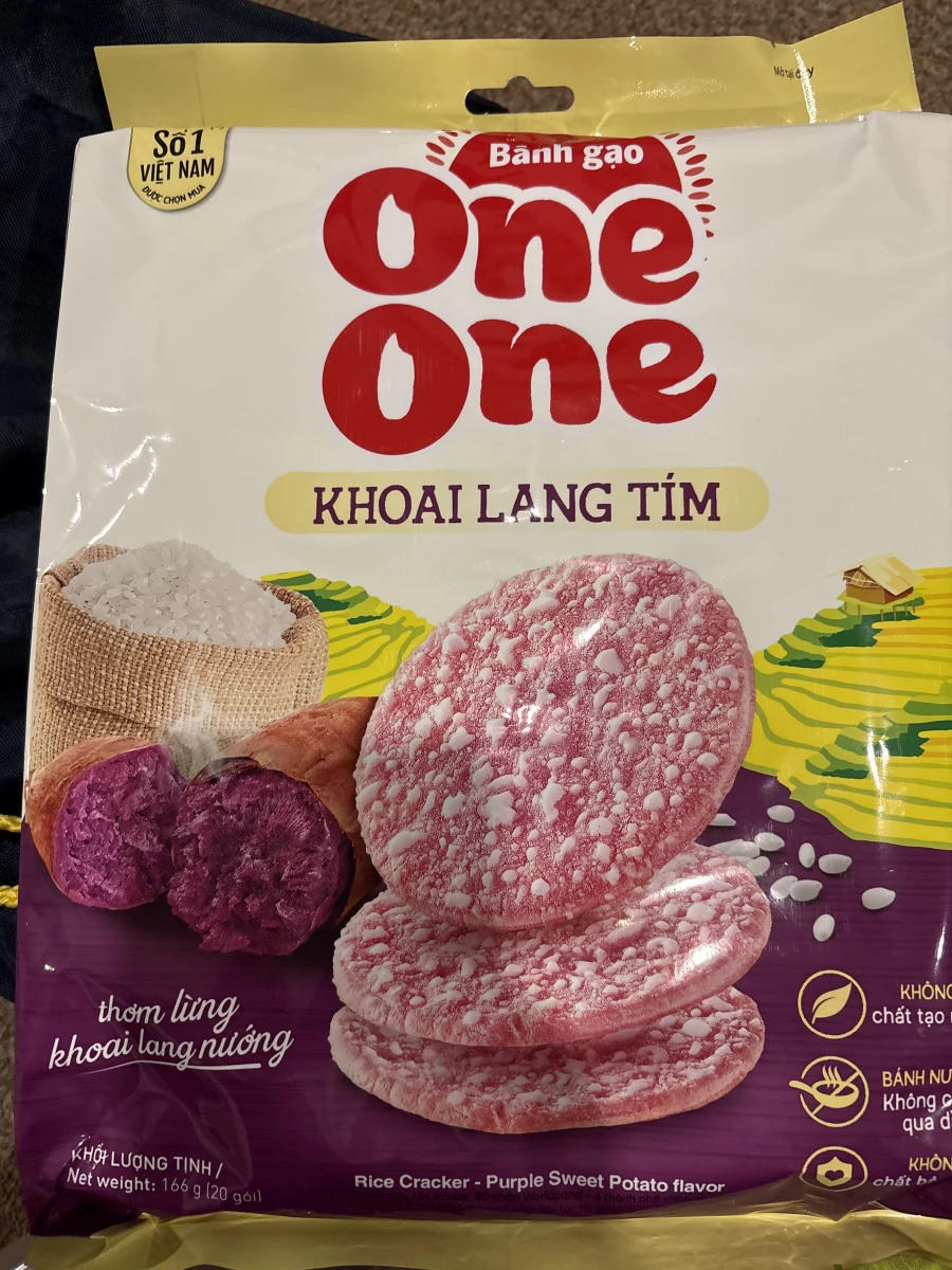 One One 紫薯口味米餅