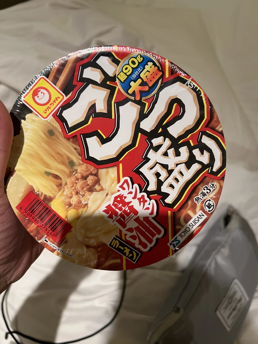 東洋水產 Maruchan 雲吞麵大盛 (醬油口味)