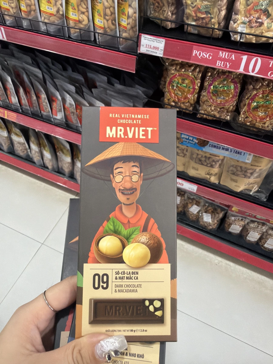 MR.VIET 夏威夷豆黑巧克力