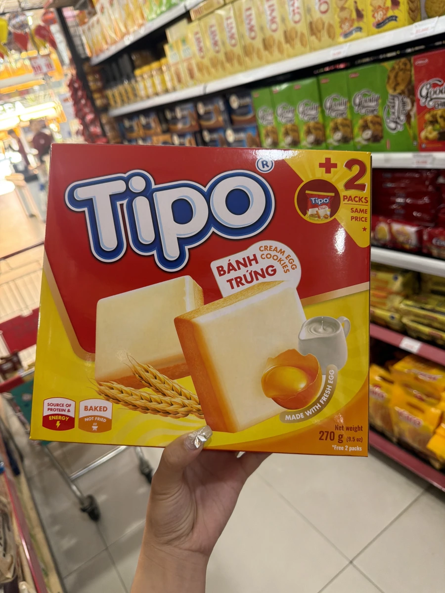 Tipo 奶油蛋酥餅 (Tipo Cream Egg Cookies)