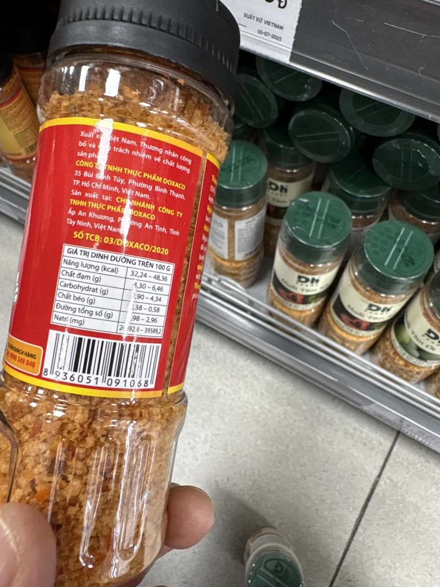 DOXACO 越南蝦鹽 (Muối Ớt Tôm)