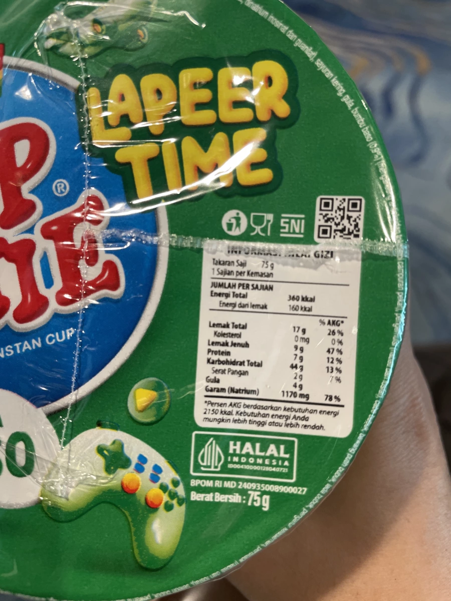 Indomie Pop Mie 貢丸風味杯麵