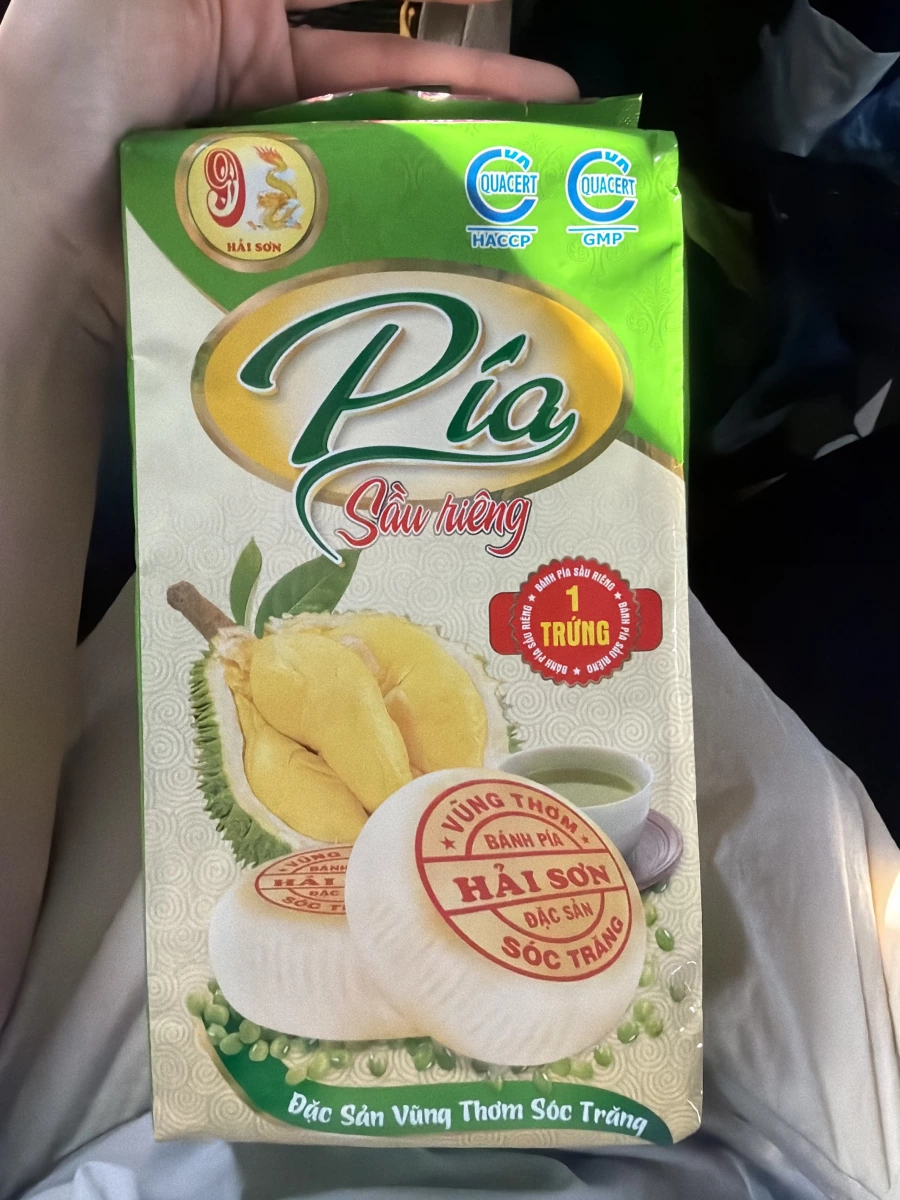 越南海山榴槤綠豆餅 (Hải Sơn Bánh Pía)