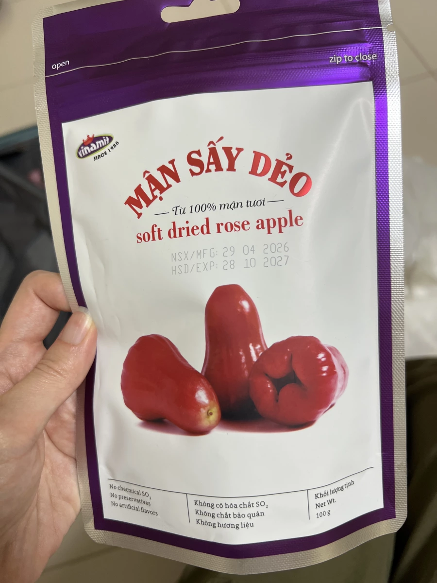 Vinamit 蓮霧果乾 (Soft Dried Rose Apple)