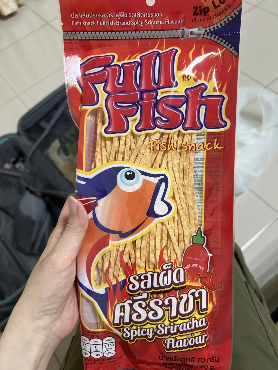 Full Fish 泰國辣味是拉差魚絲
