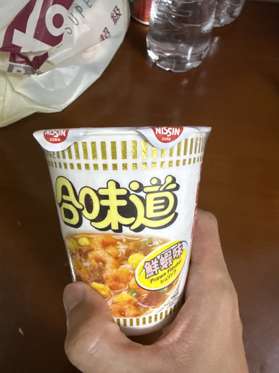 日清合味道杯麵（鮮蝦味）